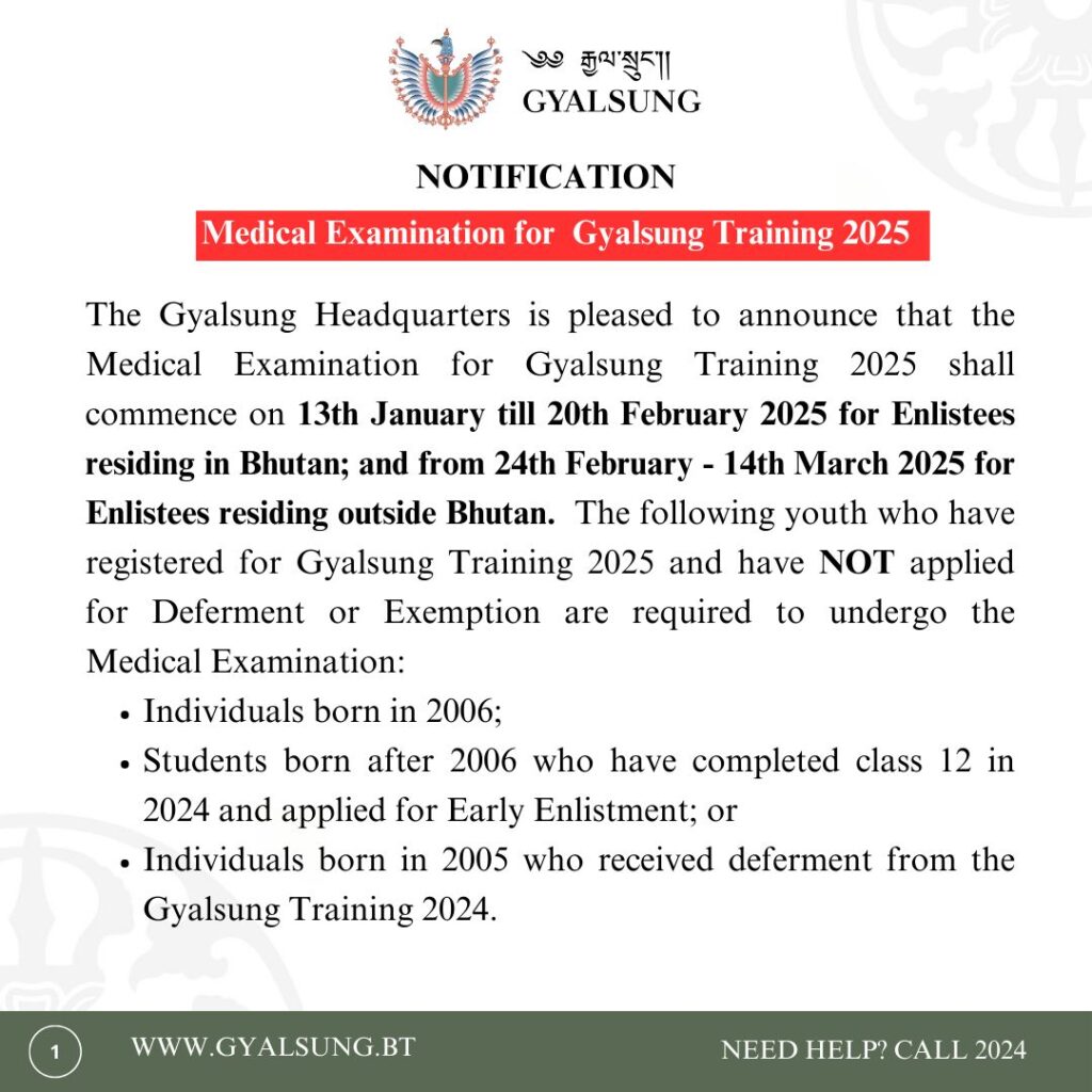 Letter of Exemption